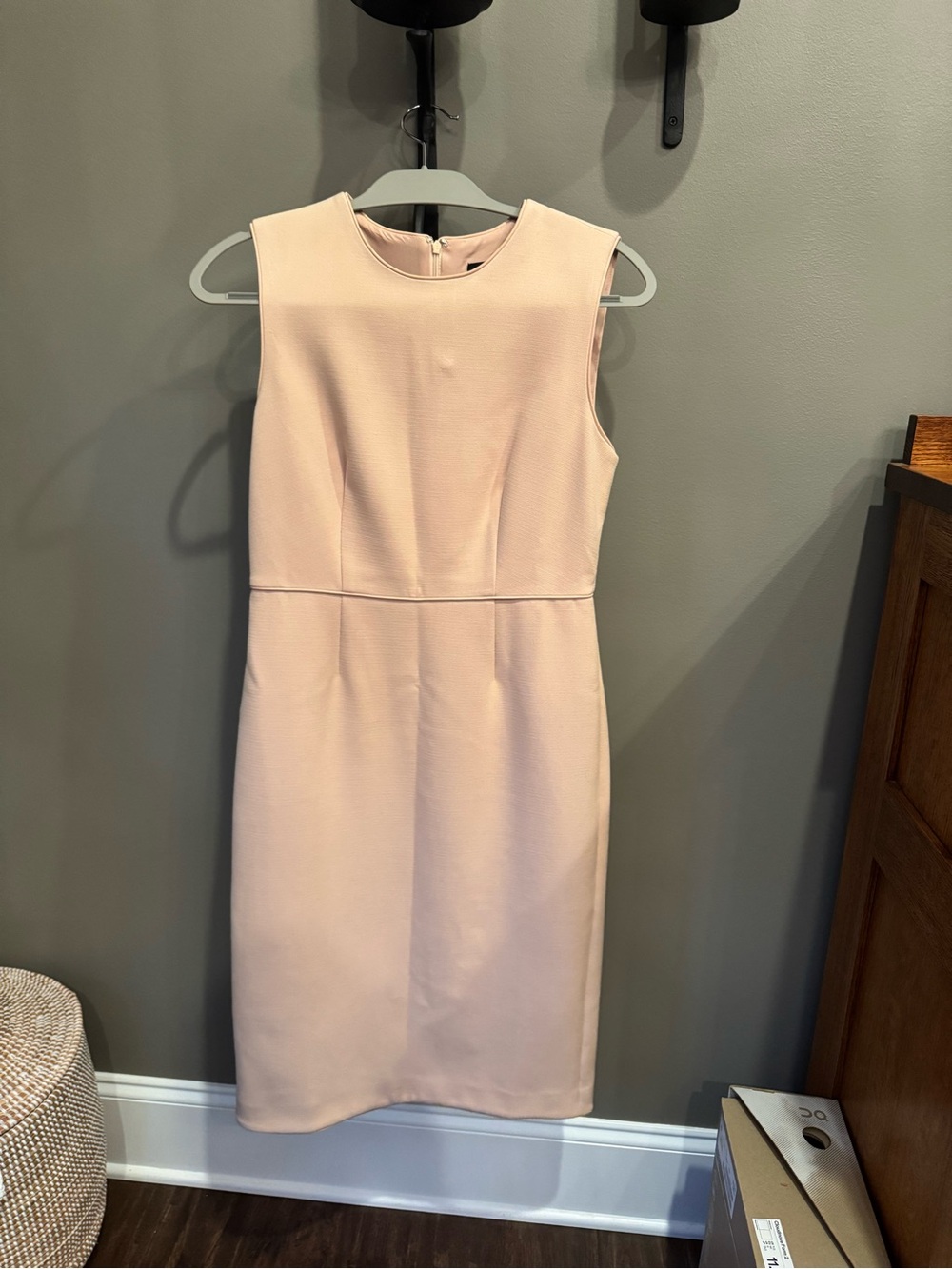 Ann Taylor Blush Sheath Dress